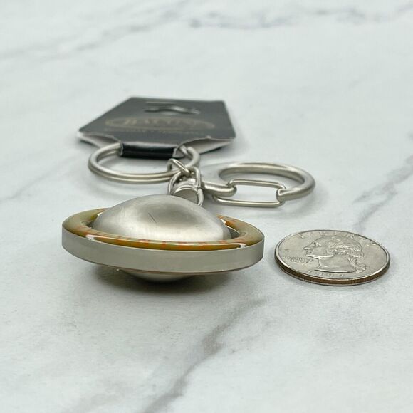 Bacon & Co Tennessee Volunteers Spinning Football Keychain Keyring - Picture 5 of 9